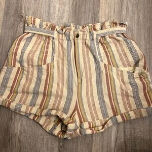 Free People Multicolor Shorts Size Medium